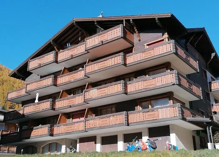 Great With Visual Contact To Alpin Express Apartament Saas-Fee